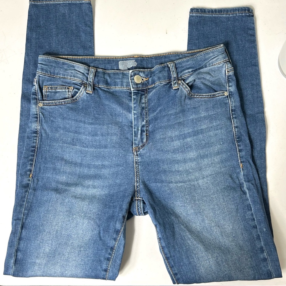 Topshop Moto High Waist Skinny Jeans Size 30